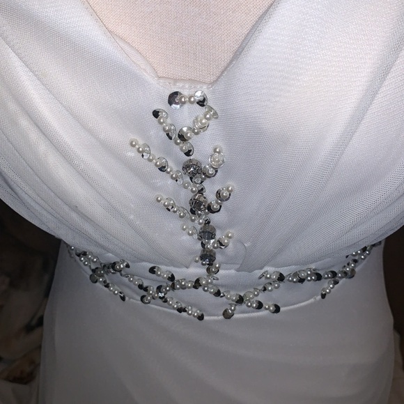 COCO collection 40 womens full length formal prom wedding gown - Picture 4 of 9